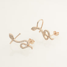 Load image into Gallery viewer, Snake Ear Jacket Earrings For Women