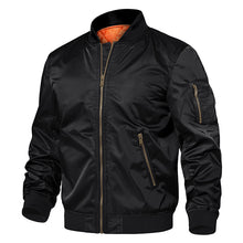 Load image into Gallery viewer, Men Cotton Padded Flight MA-1 Bomber Jacket Coat