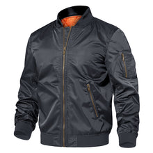 Load image into Gallery viewer, Men Cotton Padded Flight MA-1 Bomber Jacket Coat