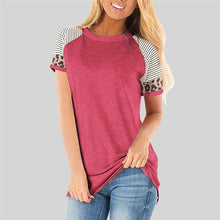 Load image into Gallery viewer, Women Summer Raglan sleeve Top