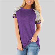Load image into Gallery viewer, Women Summer Raglan sleeve Top