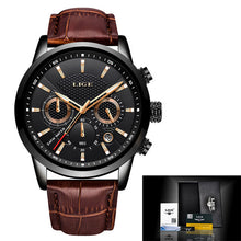 Load image into Gallery viewer, Luxury Leather Business Waterproof Watch