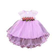 Load image into Gallery viewer, Cute Baby Girls Tulle Flower Dresses