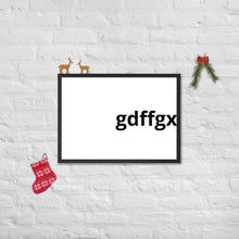 Load image into Gallery viewer, Framed matte paper poster
