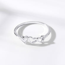 Load image into Gallery viewer, Cute Three Heart Women Ring
