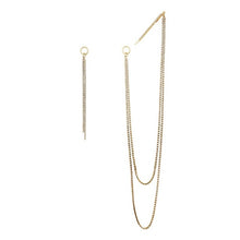Load image into Gallery viewer, Long Tassel Chain Hair Pin Earring
