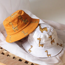 Load image into Gallery viewer, Baby Toddler Cartoon Animal Print Bucket Hats

