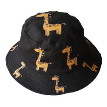 Load image into Gallery viewer, Baby Toddler Cartoon Animal Print Bucket Hats
