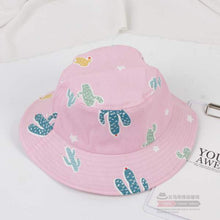Load image into Gallery viewer, Baby Toddler Cartoon Animal Print Bucket Hats
