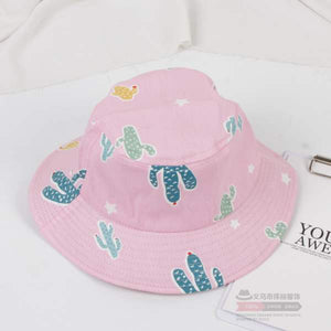 Baby Toddler Cartoon Animal Print Bucket Hats