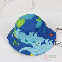 Load image into Gallery viewer, Baby Toddler Cartoon Animal Print Bucket Hats
