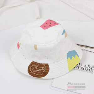 Baby Toddler Cartoon Animal Print Bucket Hats