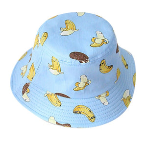 Baby Toddler Cartoon Animal Print Bucket Hats