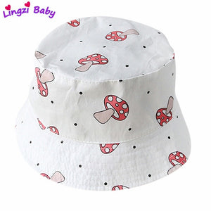 Baby Toddler Cartoon Animal Print Bucket Hats