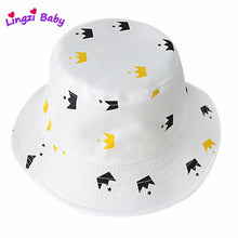 Load image into Gallery viewer, Baby Toddler Cartoon Animal Print Bucket Hats
