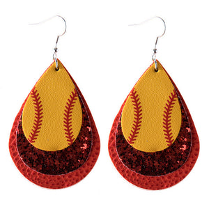 New Long Retro Leopard Dangle Earrings