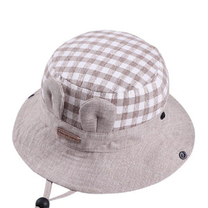 Baby Toddler Cartoon Animal Print Bucket Hats