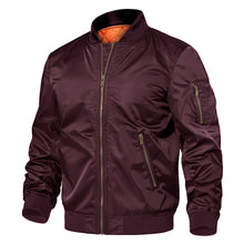 Load image into Gallery viewer, Men Cotton Padded Flight MA-1 Bomber Jacket Coat
