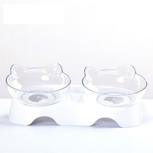 Load image into Gallery viewer, Non-slip Cat Bowls Double Bowls
