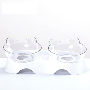 Non-slip Cat Bowls Double Bowls