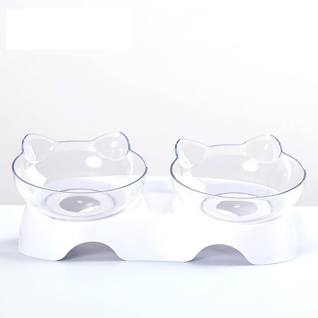 Non-slip Cat Bowls Double Bowls