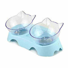 Load image into Gallery viewer, Non-slip Cat Bowls Double Bowls
