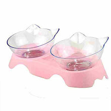 Load image into Gallery viewer, Non-slip Cat Bowls Double Bowls

