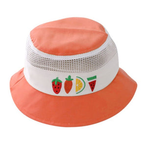 Baby Toddler Cartoon Animal Print Bucket Hats