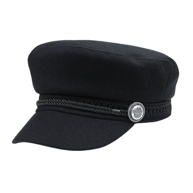 Fashion Women Button Cap