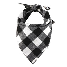 Load image into Gallery viewer, Fashion Cotton Dog Plaids Triangular Bandana Scarf
