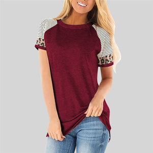 Women Summer Raglan sleeve Top