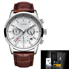 Load image into Gallery viewer, Luxury Leather Business Waterproof Watch
