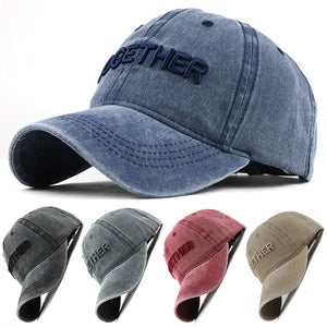 Unisex Outdoor Cotton Embroidered Caps