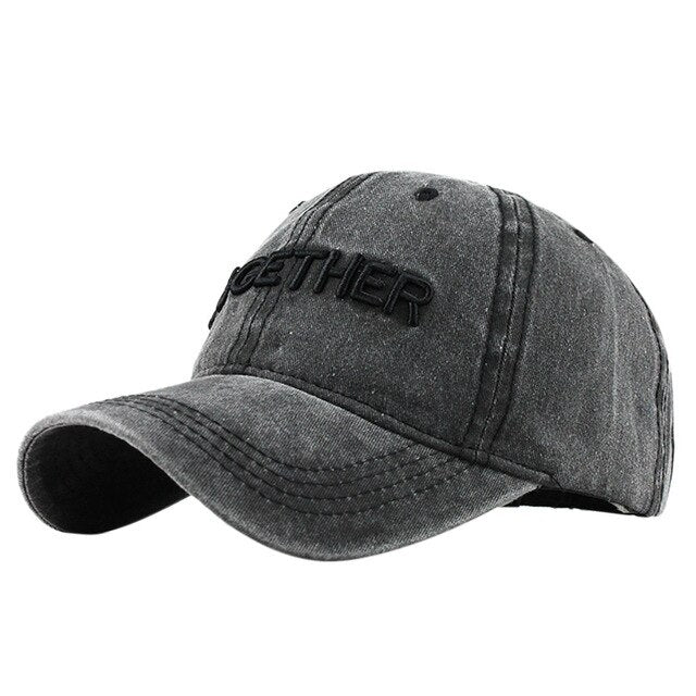 Unisex Outdoor Cotton Embroidered Caps
