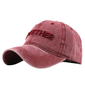 Unisex Outdoor Cotton Embroidered Caps